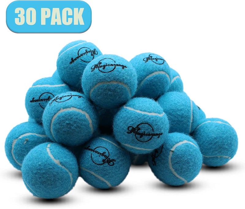 Magicorange Tennis Balls, 30 Pack Advanced Training Tennis Balls Practice Ball, Pet Dog Playing Balls,Good for Beginner Training Ball - Image 2